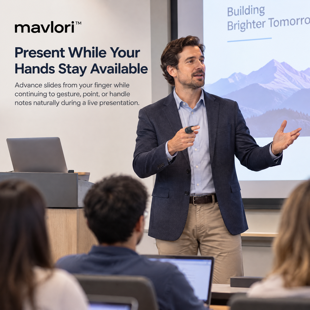 Mavlori™ MotionRing Wireless Presentation Controller