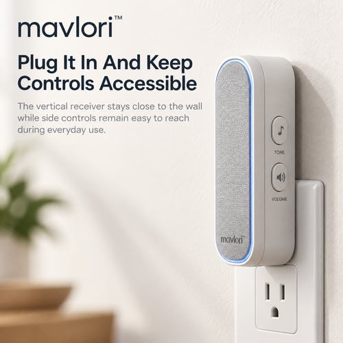 Mavlori™ EntryTone Modular Wireless Doorbell &amp; Chime Kit