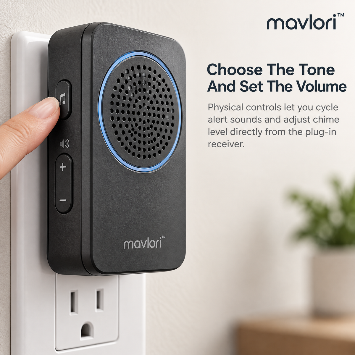 Mavlori™ EntryTone Modular Wireless Doorbell &amp; Chime Kit