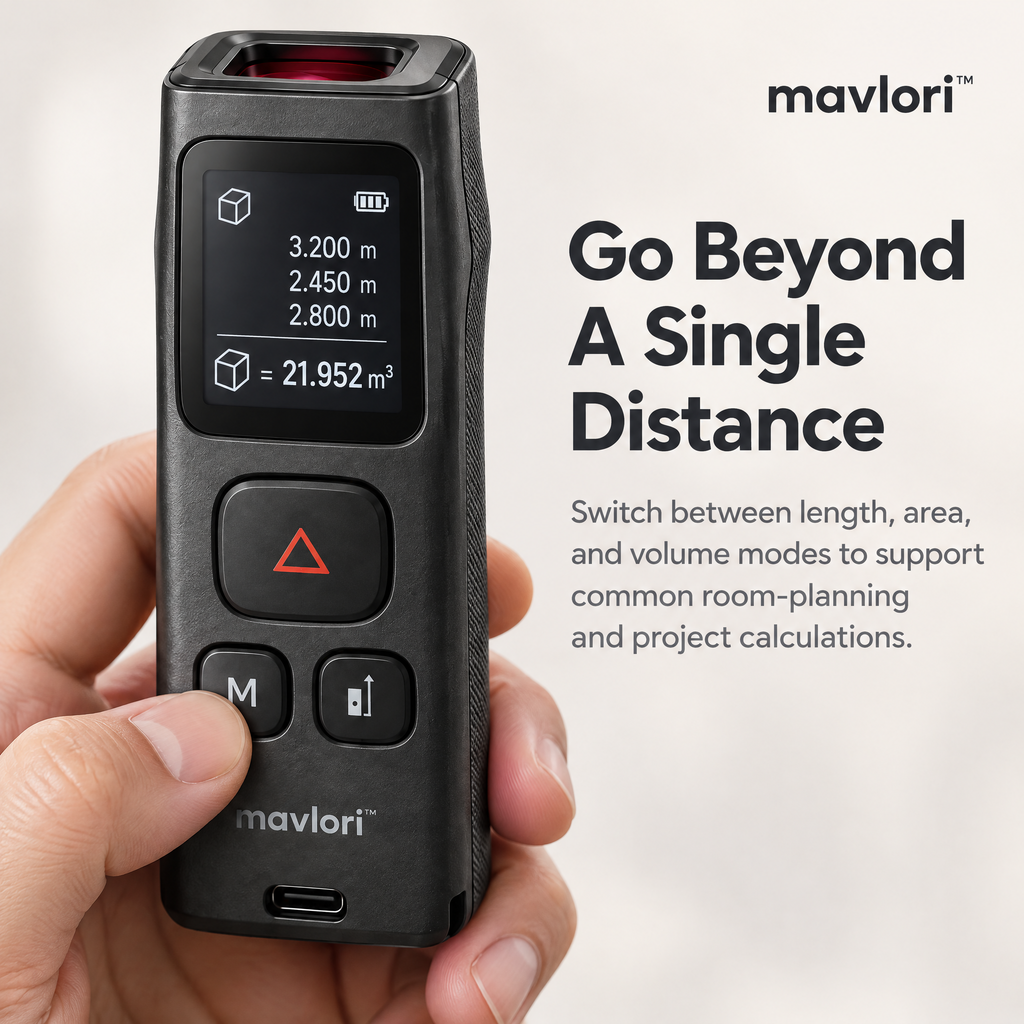 Mavlori™ RangeMark Pocket Laser Distance Meter