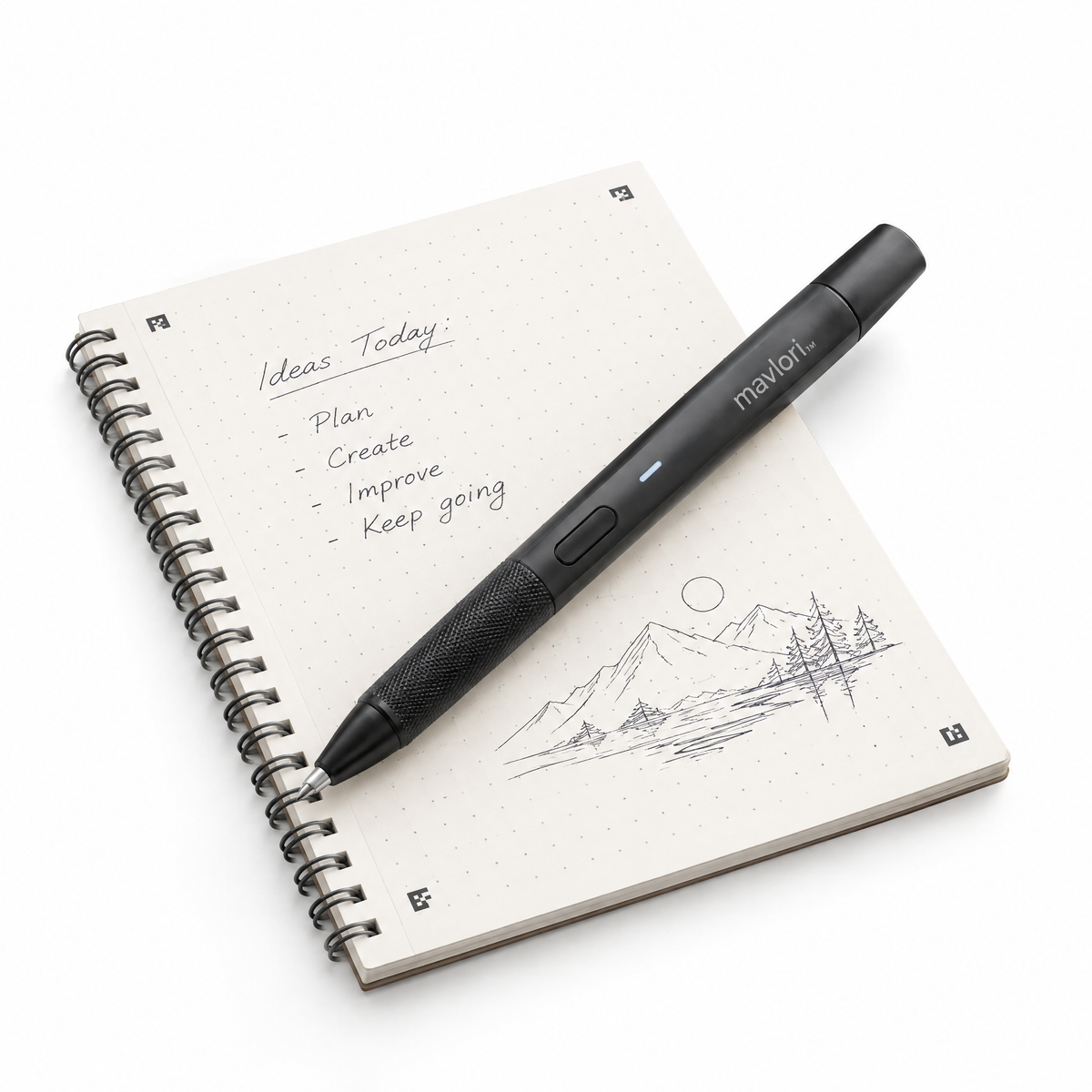 Mavlori™ NoteSync Digital Smart Pen & Writing Capture System