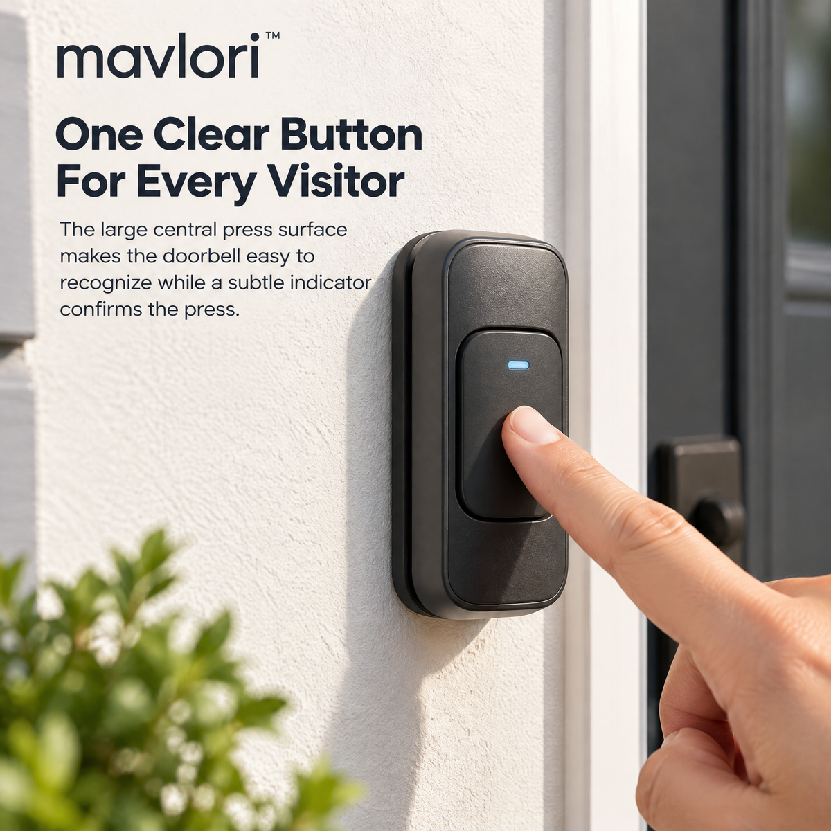 Mavlori™ EntryTone Modular Wireless Doorbell &amp; Chime Kit