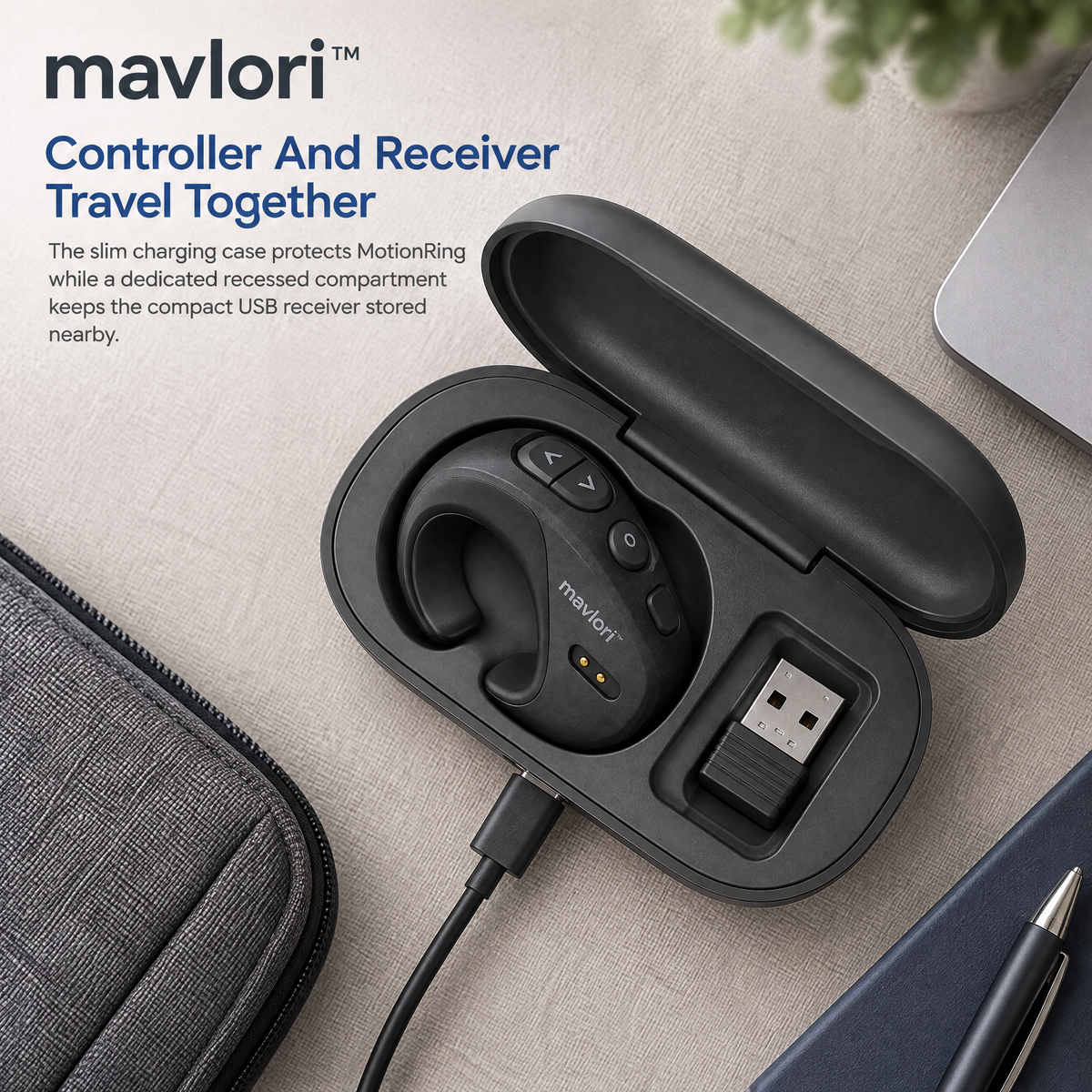 Mavlori™ MotionRing Wireless Presentation Controller