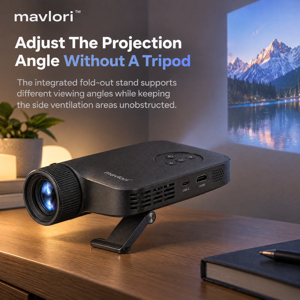 Mavlori™ BeamFold Portable Pico Projector