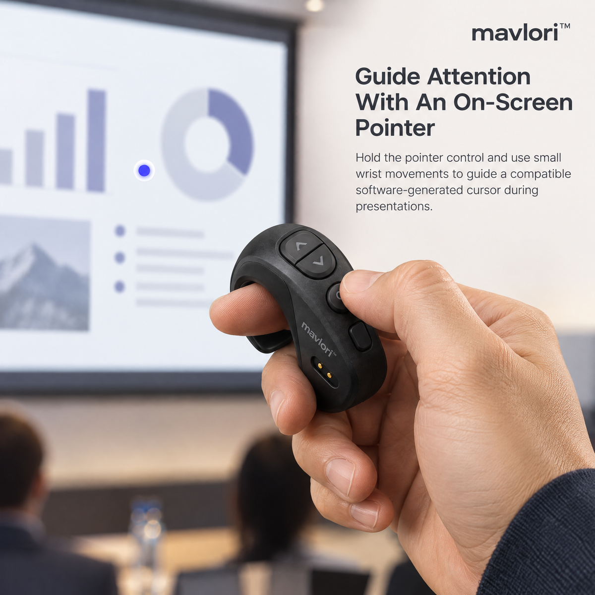 Mavlori™ MotionRing Wireless Presentation Controller