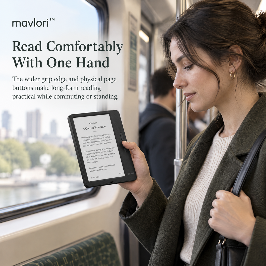 Mavlori™ PageArc Compact E-Paper Reader