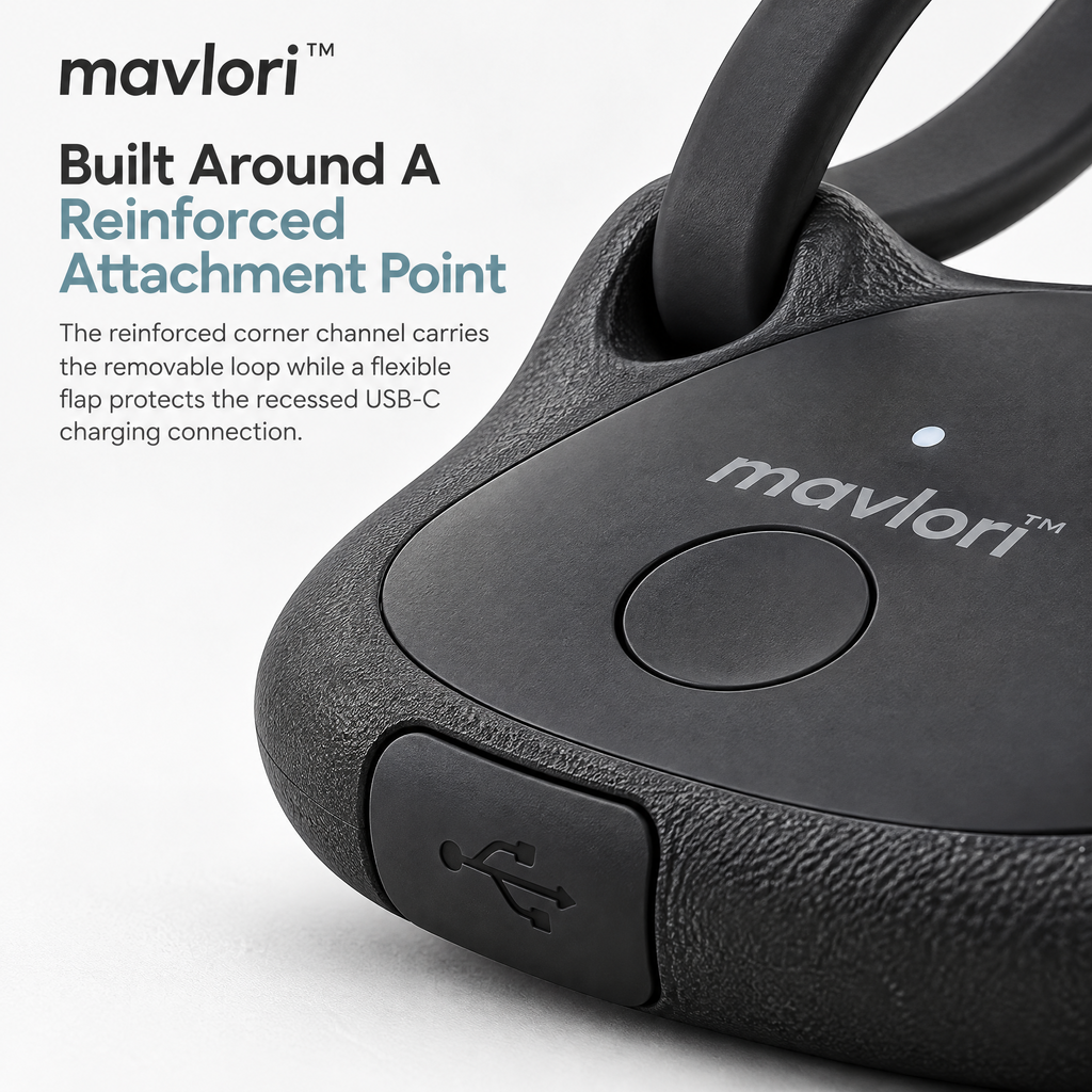 Mavlori™ TraceTag Rechargeable Travel Item Tracker