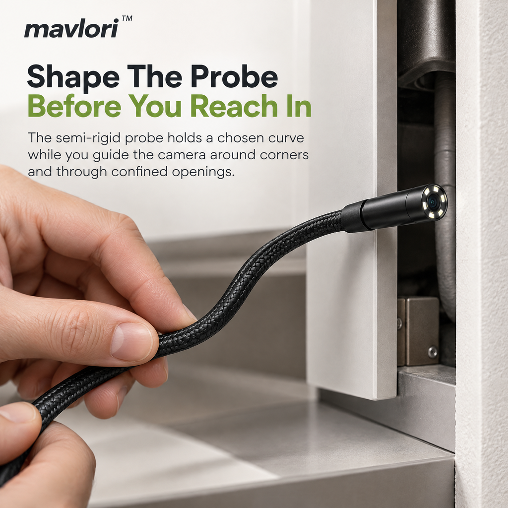 Mavlori™ FlexScope USB-C Digital Inspection Camera