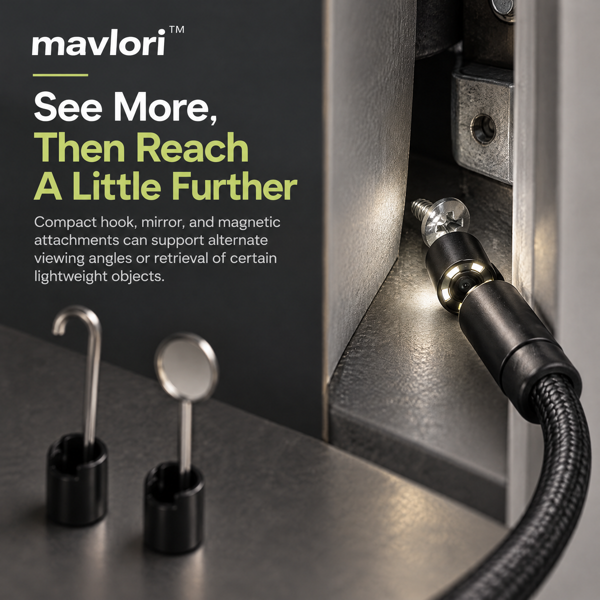 Mavlori™ FlexScope USB-C Digital Inspection Camera